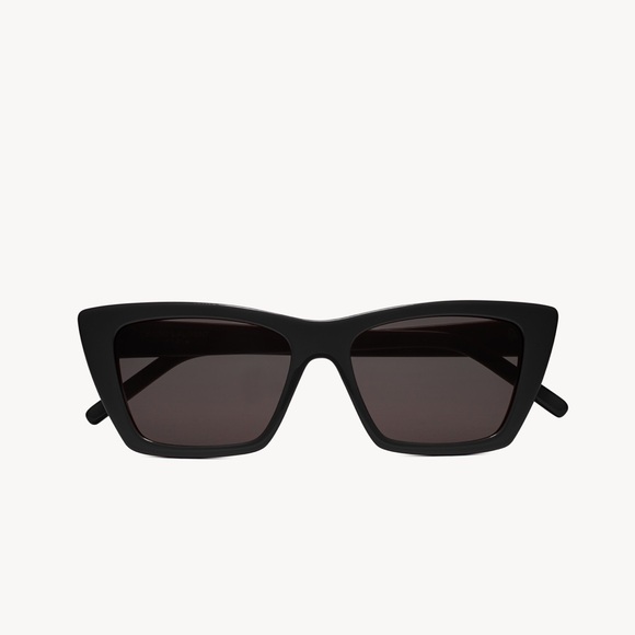 Saint Laurent Black Cat-Eye Sunglasses main image 6